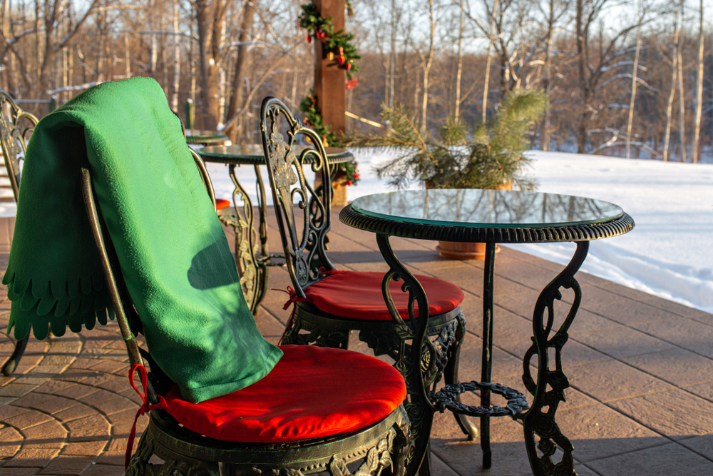 So wappnen Sie Ihre Terrasse für den Winter